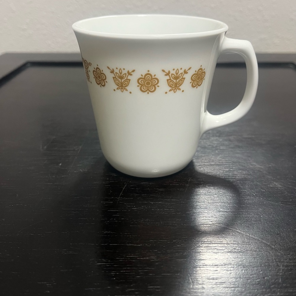 Corning Corelle Butterfly Gold Coffee And Tea Cup Mug